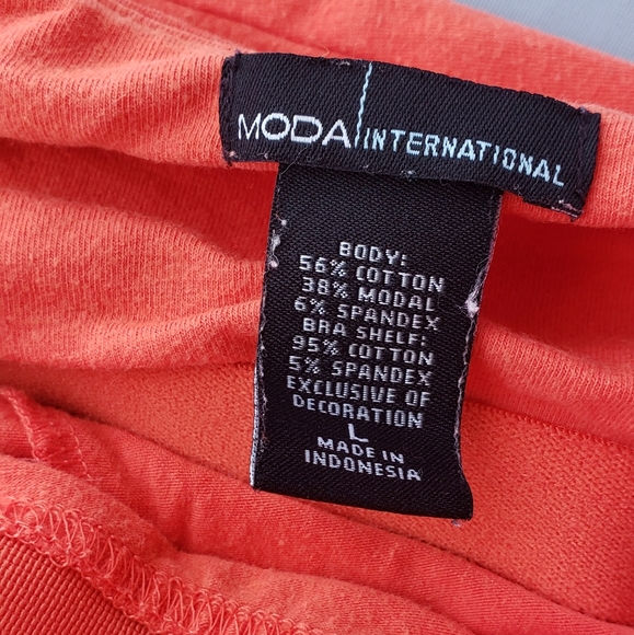 L Moda International Orange🍊Top - Picture 4 of 4